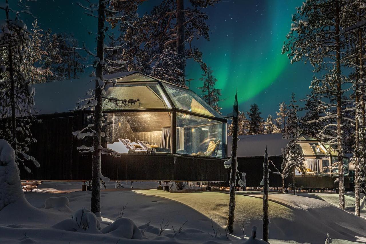 Aurora Queen Resort Igloos 萨利色尔卡 外观 照片
