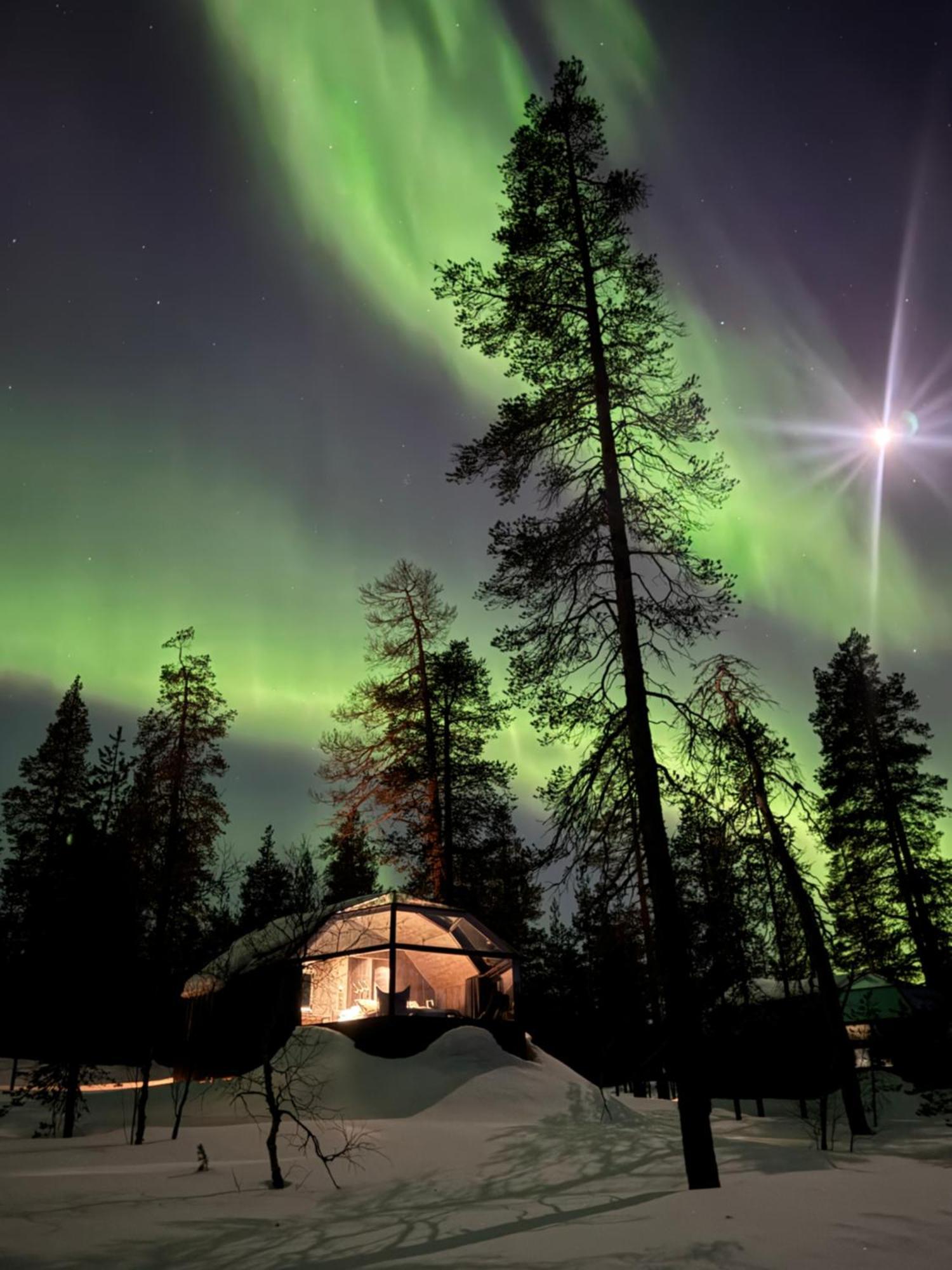 Aurora Queen Resort Igloos 萨利色尔卡 外观 照片