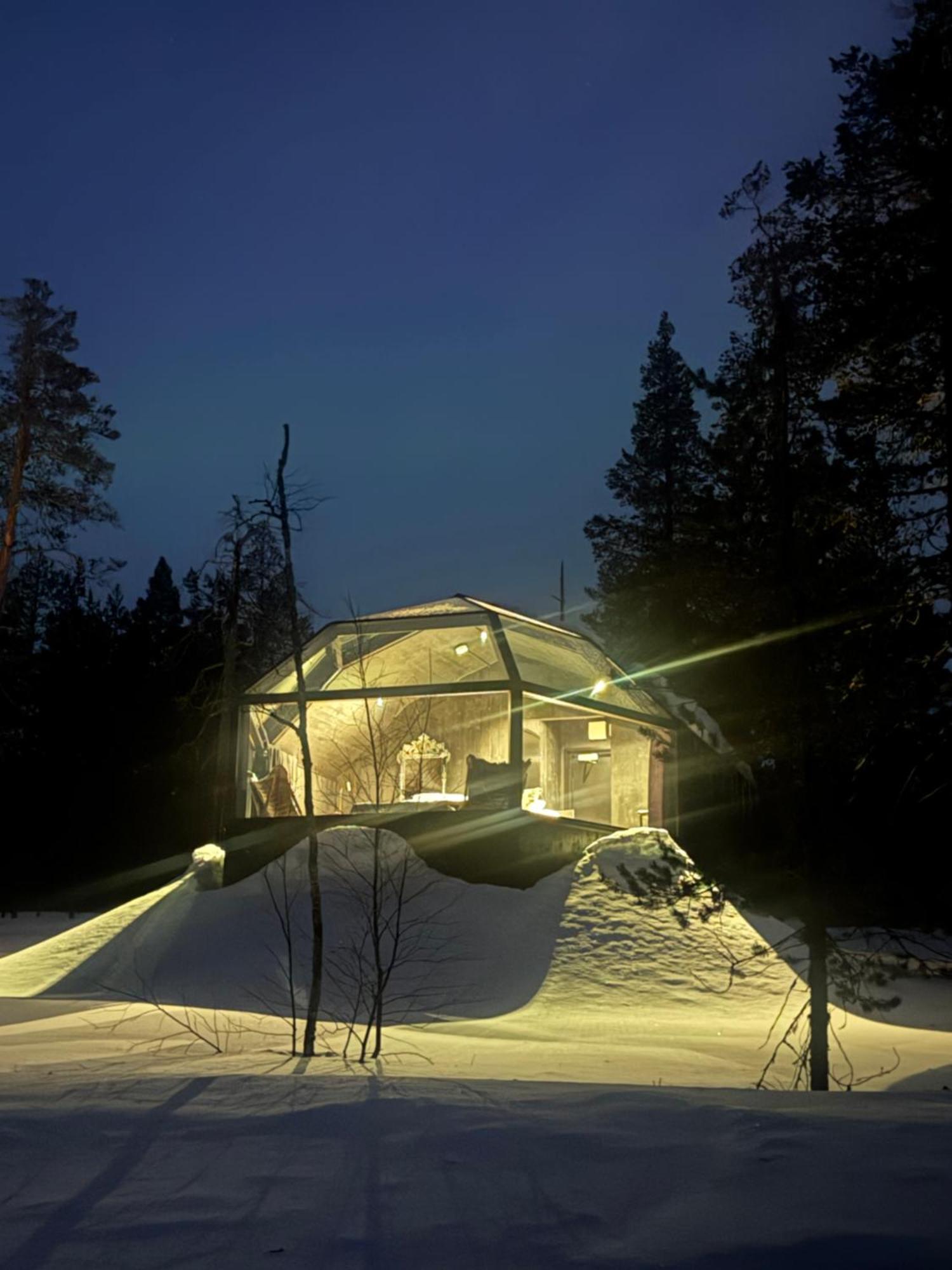 Aurora Queen Resort Igloos 萨利色尔卡 外观 照片