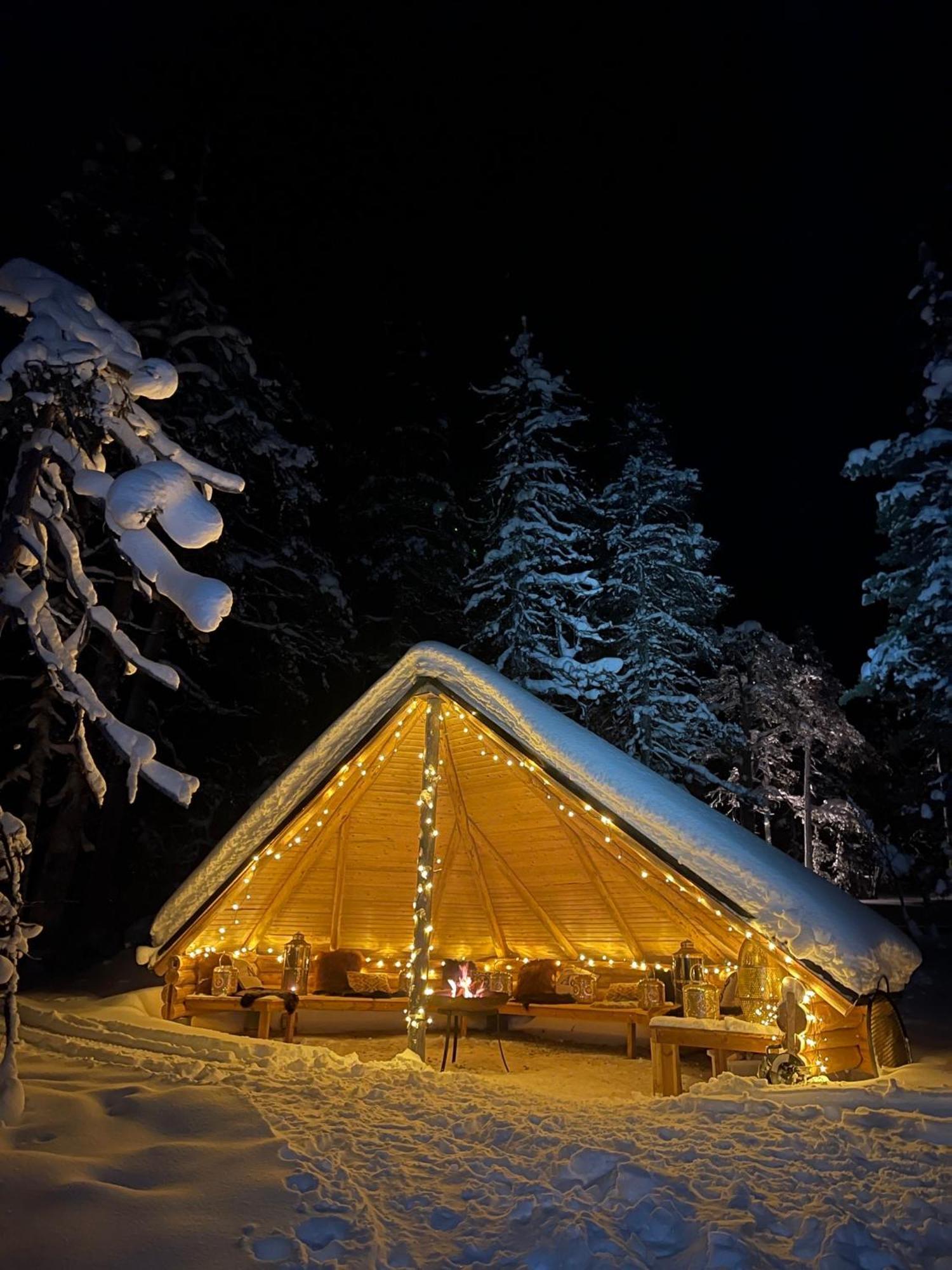 Aurora Queen Resort Igloos 萨利色尔卡 外观 照片